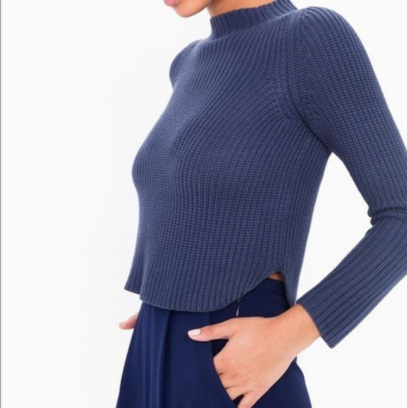 American Apparel mockneck sweater - Picture 2 of 3